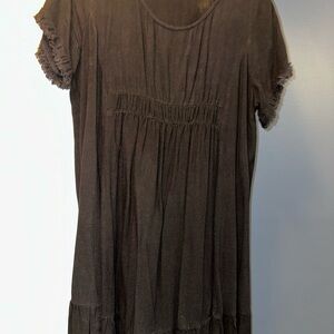 Umgee Black Midi Dress